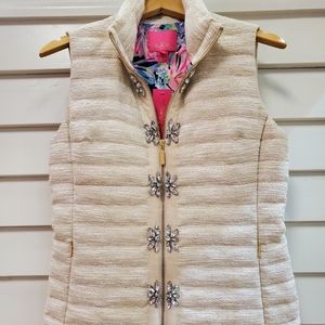 lilly pulitzer noella puffer vest 
